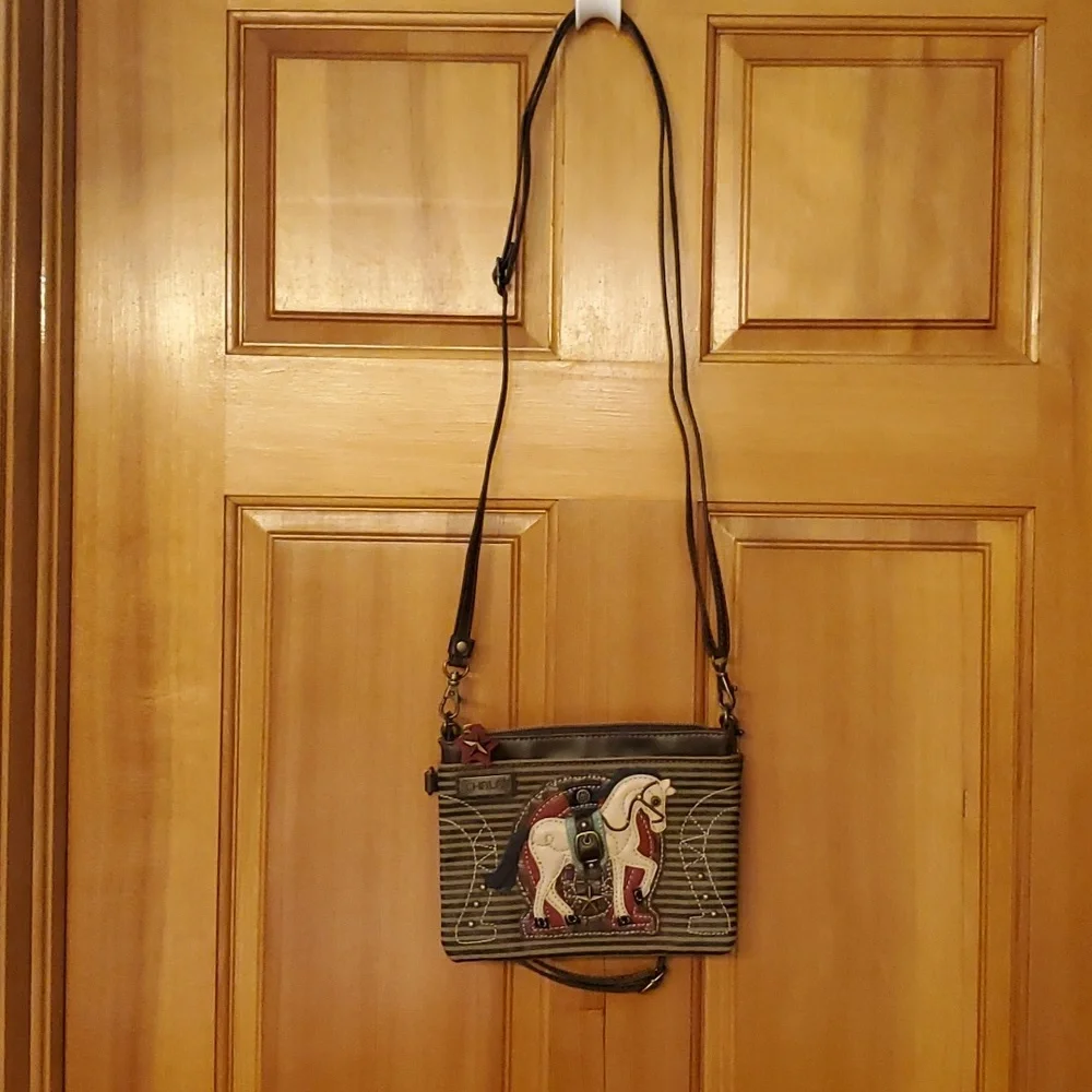 Chala Horse Fabric Mini Crossbody Purse - Picture 16 of 16